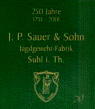 J. P. Sauer & Sohn, Jagdgewehr - Fabrik, Suhl i. Th.